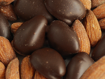 Dark Chocolate Covered Almonds