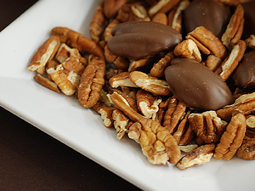 Milk Chocolate Covered Pecans
