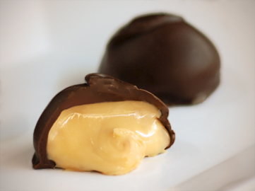 Dark Chocolate Lemon Cream Center