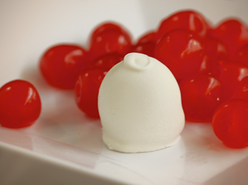 White Chocolate Covered Cherries