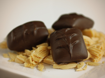 Dark Chocolate Honey Comb Chips