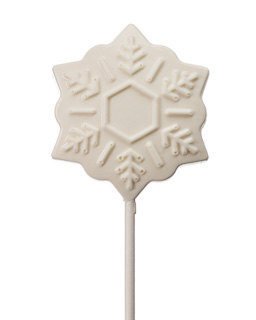 White Snowflake Sucker