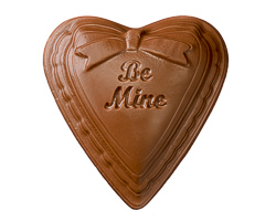 Be Mine Heart Milk Chocolate