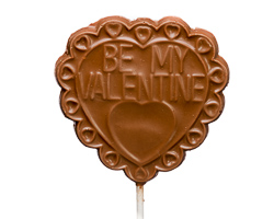 Be My Valentine Milk Chocolate Sucker