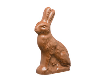 Solid Milk Chocolate Bunny, 2oz