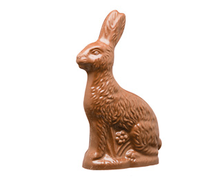 Solid Milk Chocolate Bunny, 8oz