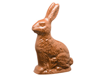 Solid Milk Chocolate Bunny, 1lb