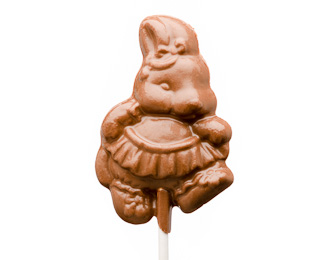 Milk Chocolate Bunny Ballerina Sucker