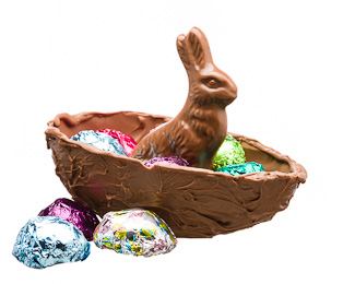 Bunny Basket with 6pcs Candy