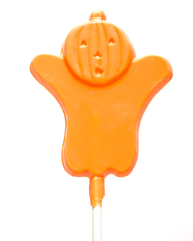 Pumpkin Head Ghost Sucker
