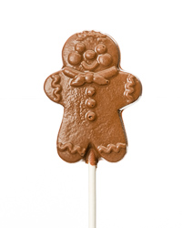 Gingerbread Man Sucker