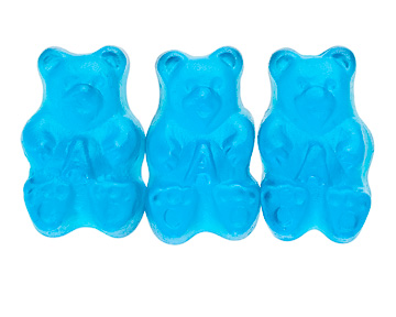 Blue Raspberry Gummi Bears