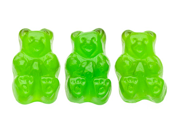 Green Apple Gummi Bears