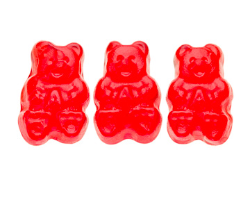 Red Raspberry Gummi Bears