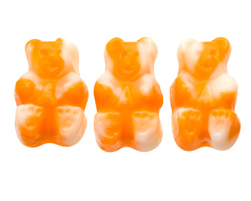 Orange Cream Gummi Bears
