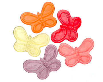Assorted Large Gummi Butterflies