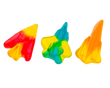 Assorted Gummi Jet Fighters
