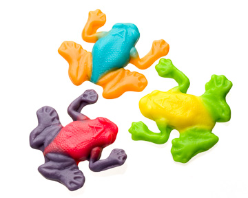 Assorted Gummi Rainforest Ribbets