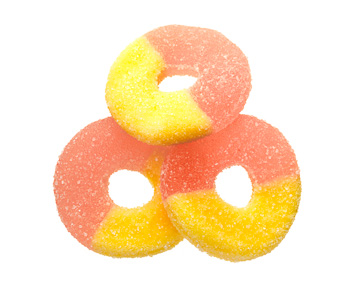 Gummi Strawberry Banana Rings